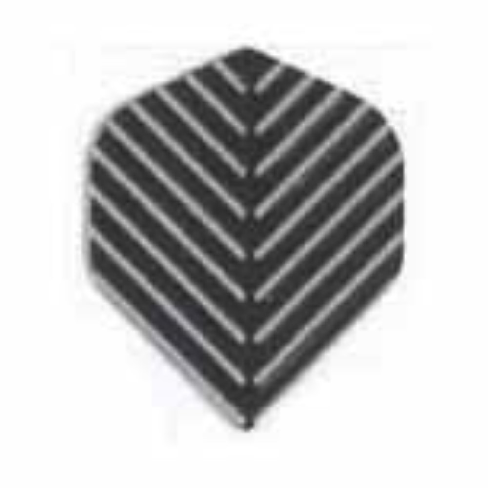 Masquedardos Feathers Amerithon Standard black striped silver 3271