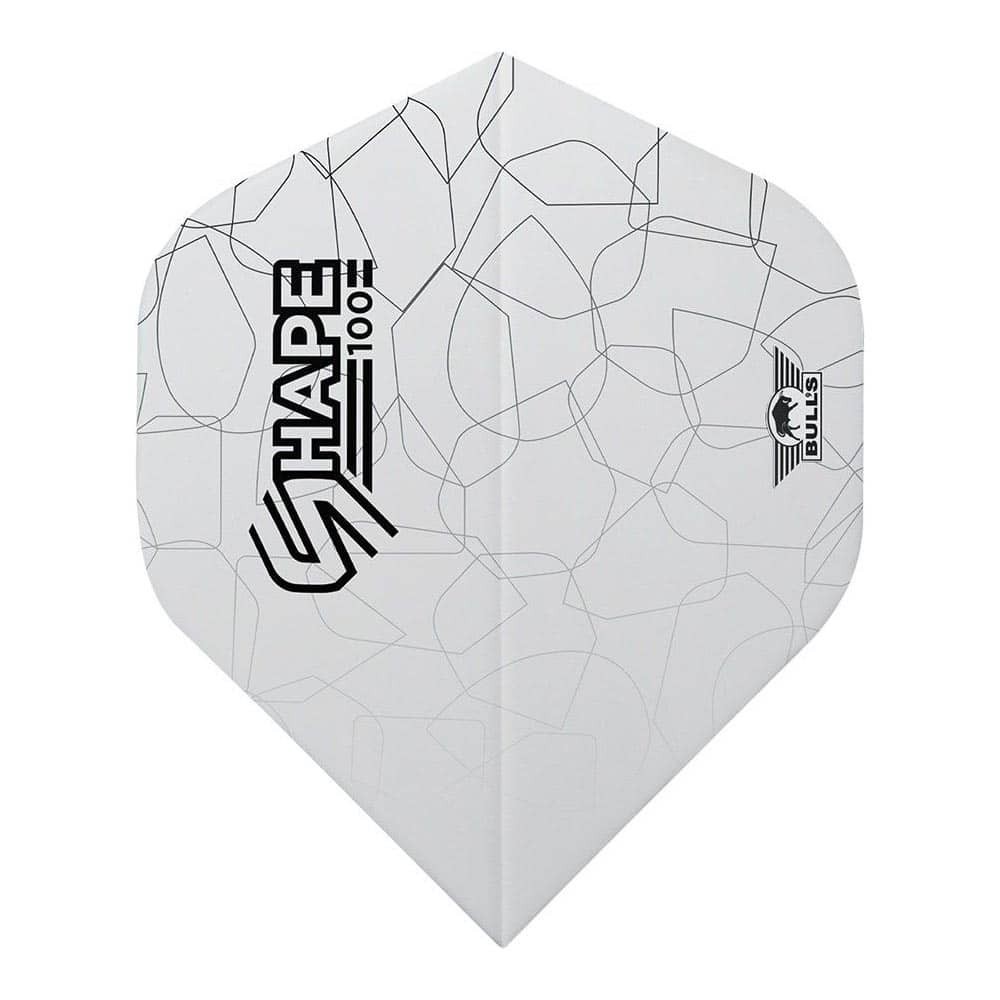 Masquedardos Piume Bulls Darts Modello 100 White Standard Bu-50934