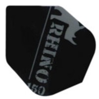 Masquedardos Feathers Target Darts Rhino 150 Standard Logo Black and grey 117130