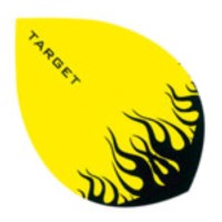 Masquedardos Plumă Target Darts Pro 100 Oval Roșii Negri 116480