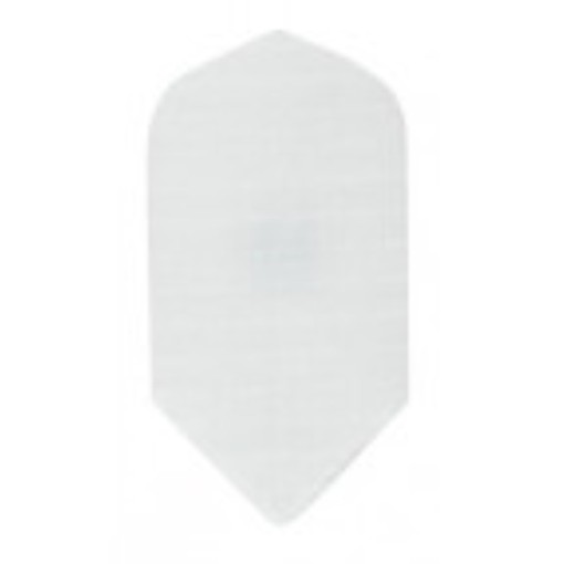 Masquedardos White Slim Fabric Feathers