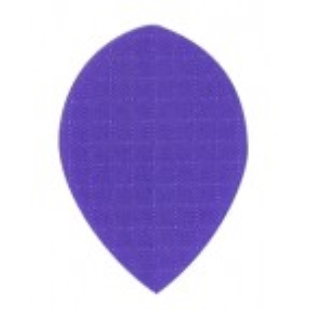 Masquedardos Purple Oval Fabric Feathers