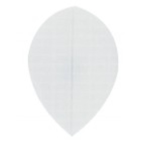 Masquedardos Feathers White oval cloth