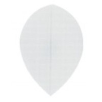 Masquedardos Feathers White oval cloth