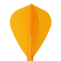 Masquedardos Plumas Fit Flight 6 Unid. Kite Naranja