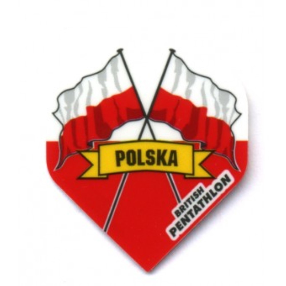 Masquedardos Feathers Pentathlon Standard Flag of Poland 2424