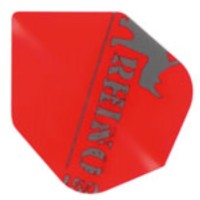 Masquedardos Plumas Target Rhino 150 Standard Logo Rojo/gris 117140