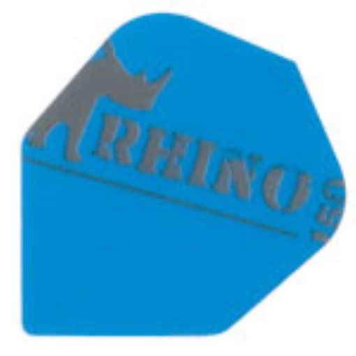 Masquedardos Feathers Target Darts Rhino 150 Standard Logo Blue is 117150