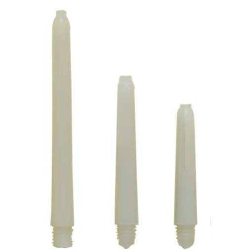 Masquedardos Medium White Nylon Plus Shafts (35mm)