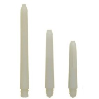 Masquedardos Medium White Nylon Plus Shafts (35mm)