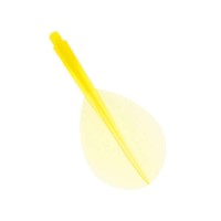 Masquedardos Feathers Condor Flights Yellow Oval/pear Medium 27.5m Three of you.