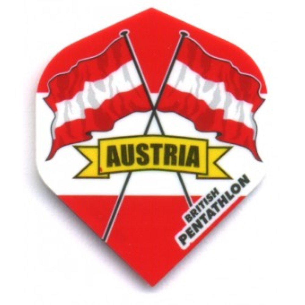 Masquedardos Feathers Pentathlon standard flag Austria 2426