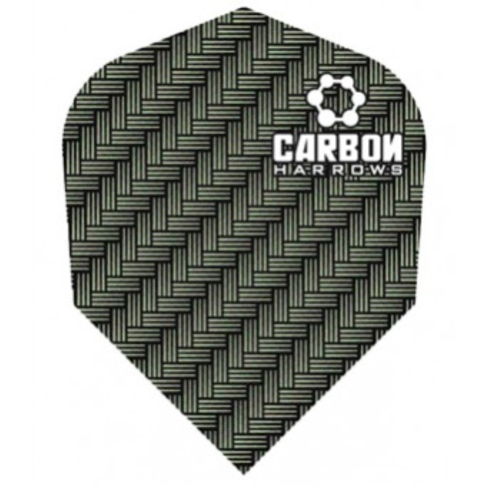 Masquedardos Harrows feathers Carbon Standard Green 1204