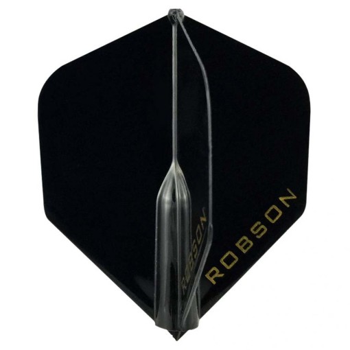 Masquedardos Pluma Bulls Darts Robson Estandar Negra 51701