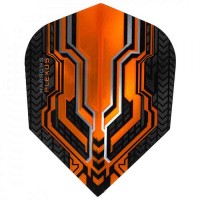 Masquedardos Feathers Harrows Darts Plexus orange standard