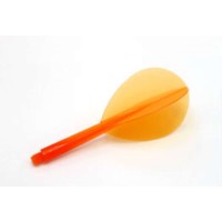 Masquedardos Plumas Condor Naranja Pear/oval Corta 21.5mm 3 Uds.