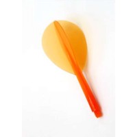 Masquedardos Plumas Condor Naranja Pear/oval Corta 21.5mm 3 Uds.