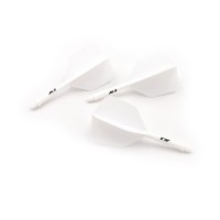 Masquedardos Cuesoul Flights Ak5 Shape M White Csak-58ys Feathers