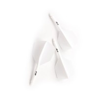 Masquedardos Plumas Cuesoul Flights Ak5 Shape M Blanca  Csak-58ys