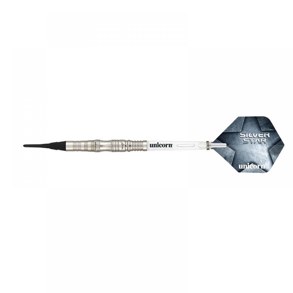 Masquedardos Tortit Unicorn Darts Silver Star Jelle Klaasen 19gr 80% 04801