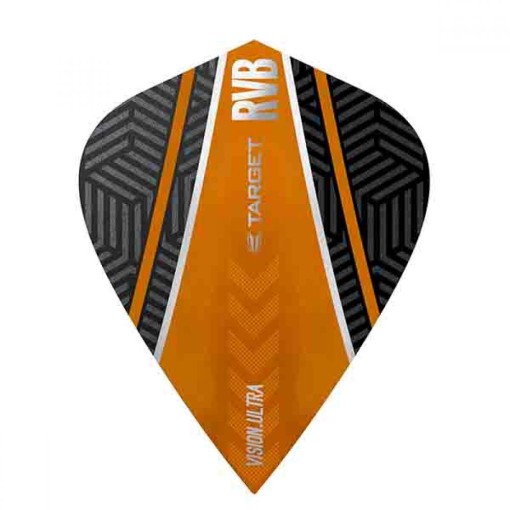 Masquedardos Piume Target Darts Rvb Visione Ultra B/Orange Curve Kite 332060