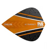 Masquedardos Peří Target Darts Rvb Vision Ultra B/oranžový Curve Kite 332060