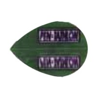 Masquedardos Pentathlon feather Original Dark green Oval