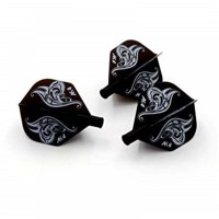 Masquedardos Flights Dart Cuesoul Tero Ak4 Black Logo Standard Cs.ak4+1hd