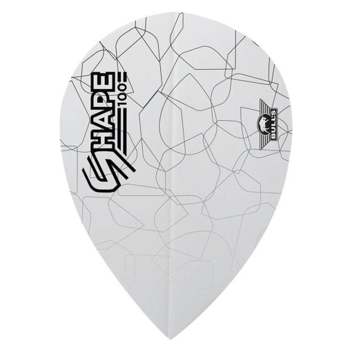 Masquedardos Plume Bulls Darts Form 100 White Pear Bu-50930