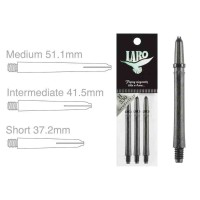 Masquedardos Валове L-стил Laro Shaft Locked Straight Black 260 39 mm