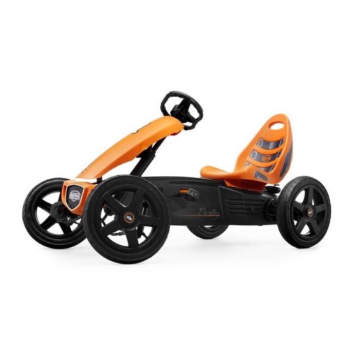 Masquedardos Coche De Pedales Berg Rally Orange Berg Toys Be24.40.00.00