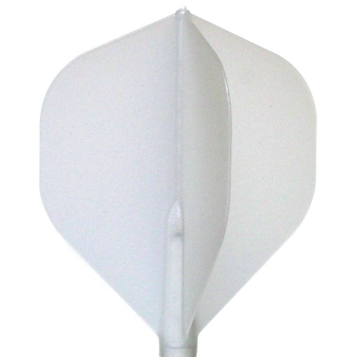 Masquedardos Plumas Fit Flight 6 Unid. Standard Blanco Natural