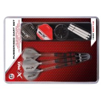 Masquedardos Pack Xqmax Dardos Rubberised Dart Set 18gr Soft Tip Qd7000670