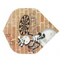 Masquedardos Feathers Bulls Darts Standard Cow flights