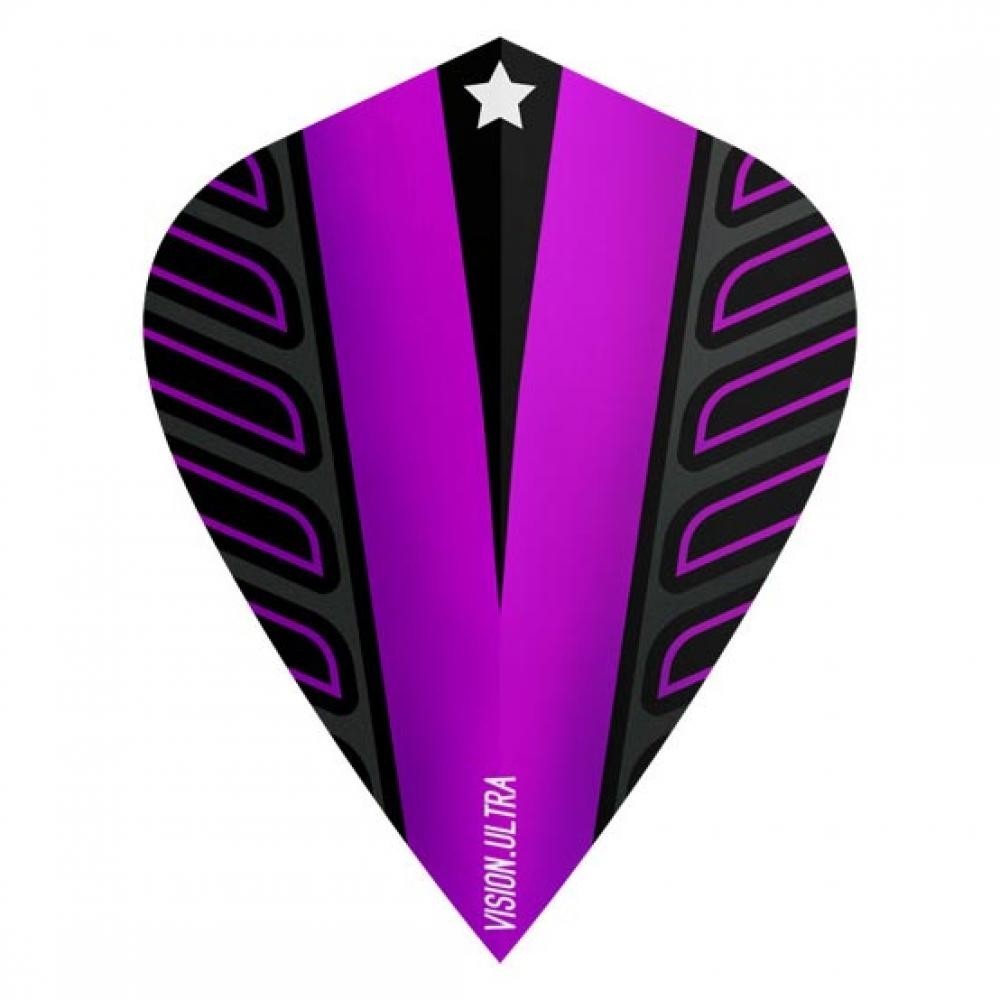 Masquedardos Plumas Target Darts Voltação Vision Ultra Purple Kite 333400