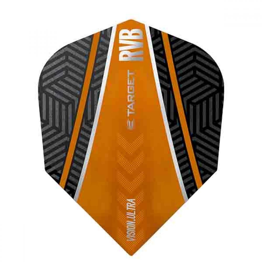 Masquedardos Plumas Target Darts Visão Ultra Rvb B Orange Curve 331540