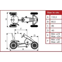 Masquedardos Kart De Pedales Berg Xl B.super Red Bfr Be07.10.23.00