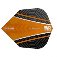 Masquedardos Plumas Target Darts Visão Ultra Rvb B Orange Curve 331540