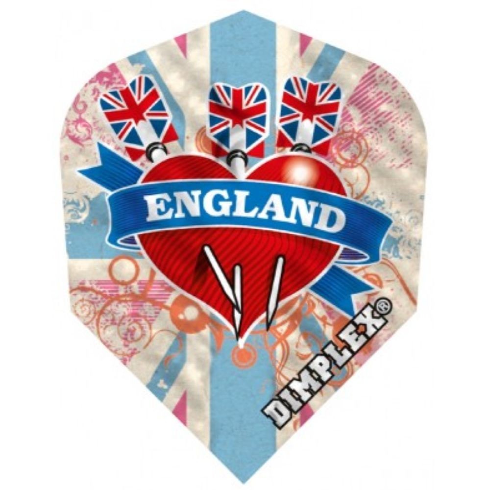 Masquedardos Dimplex feathers Harrows Darts Standard Heart of England 4031