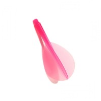 Masquedardos Feathers Condor Flights Pink Oval/pear short 21.5mm Three of you.