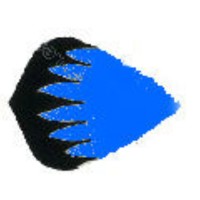 Masquedardos Plumas Metalica Kite Metallica Azul Mk8