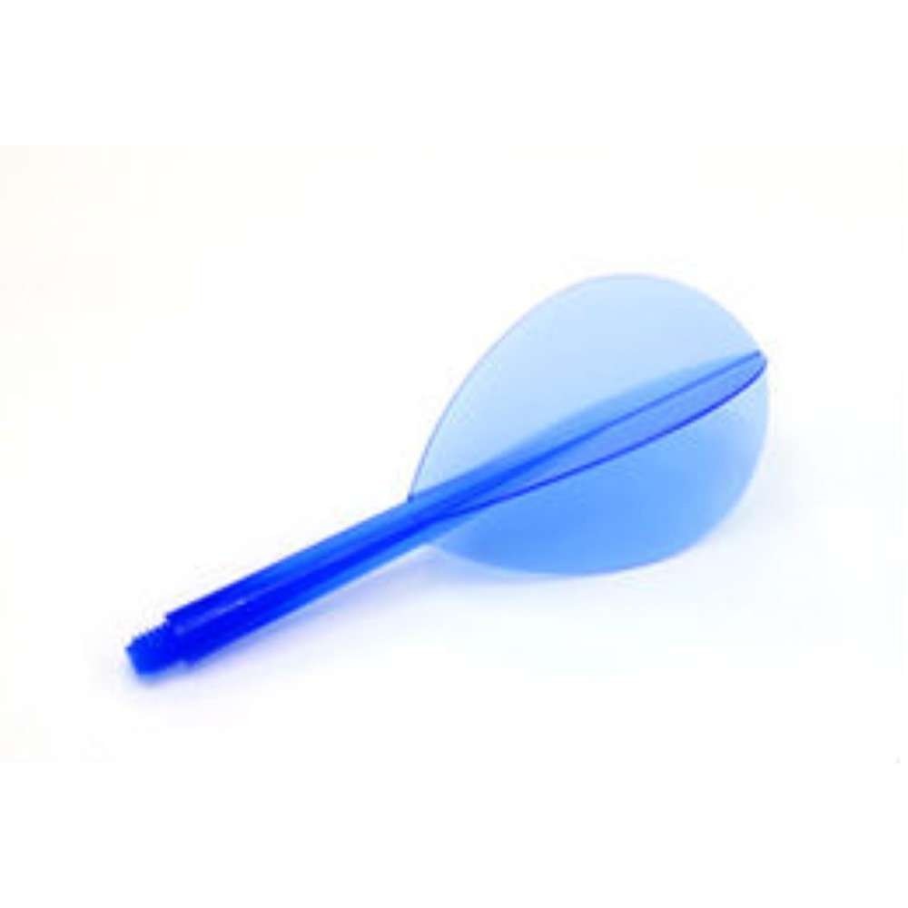 Masquedardos Plumas Condor Flights Azul Pear/oval Larga.33.5mm 3 Uds.