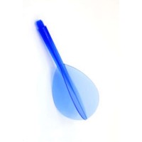 Masquedardos Plumas Condor Flights Azul Pear/oval Larga.33.5mm 3 Uds.