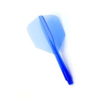 Masquedardos Feathers Condor Flights Blue Long shaped. 33.5mm Three of you.