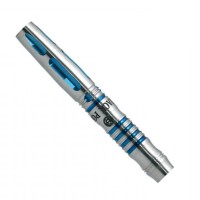 Masquedardos Darts Hinotori Black Poker Storm Blue 95% 20gr