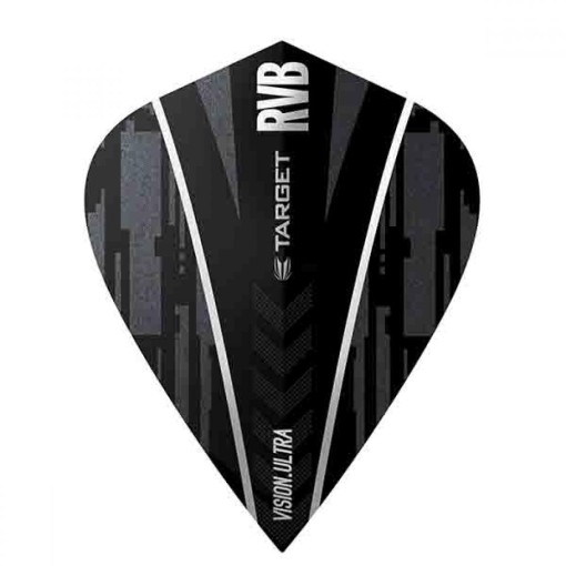 Masquedardos Peří Target Darts Rvb Ghost Ultra Kite Černý 331570