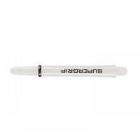 Masquedardos Brány Supergrip Medium White Shafts 49 mm