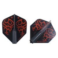 Masquedardos Písmo Bulls Darts Robson Standard Tribe Red Ro-51741