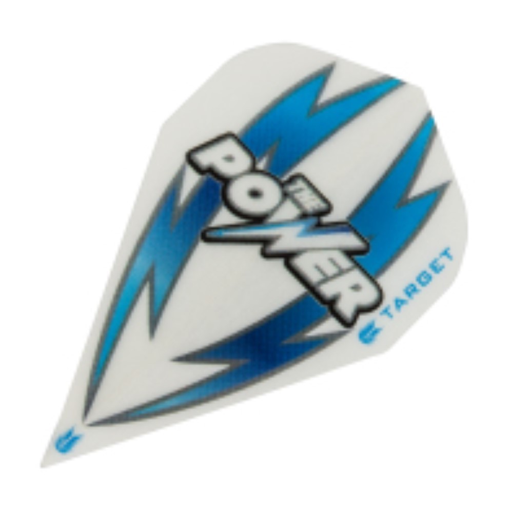 Masquedardos Target Pro 100 Vapor White Blue Arc Bolt 330040 Flights