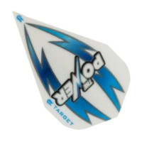 Masquedardos Plumas Target Pro 100 Vapor Blanca Azul Arc Bolt 330040